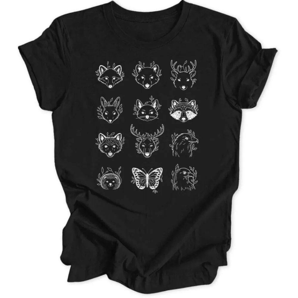 Forest Animals Unisex T-Shirt
