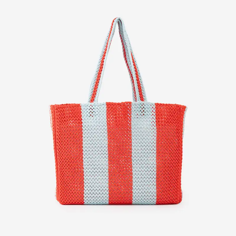 Classic Raffia Textured Everyday Tote Bag