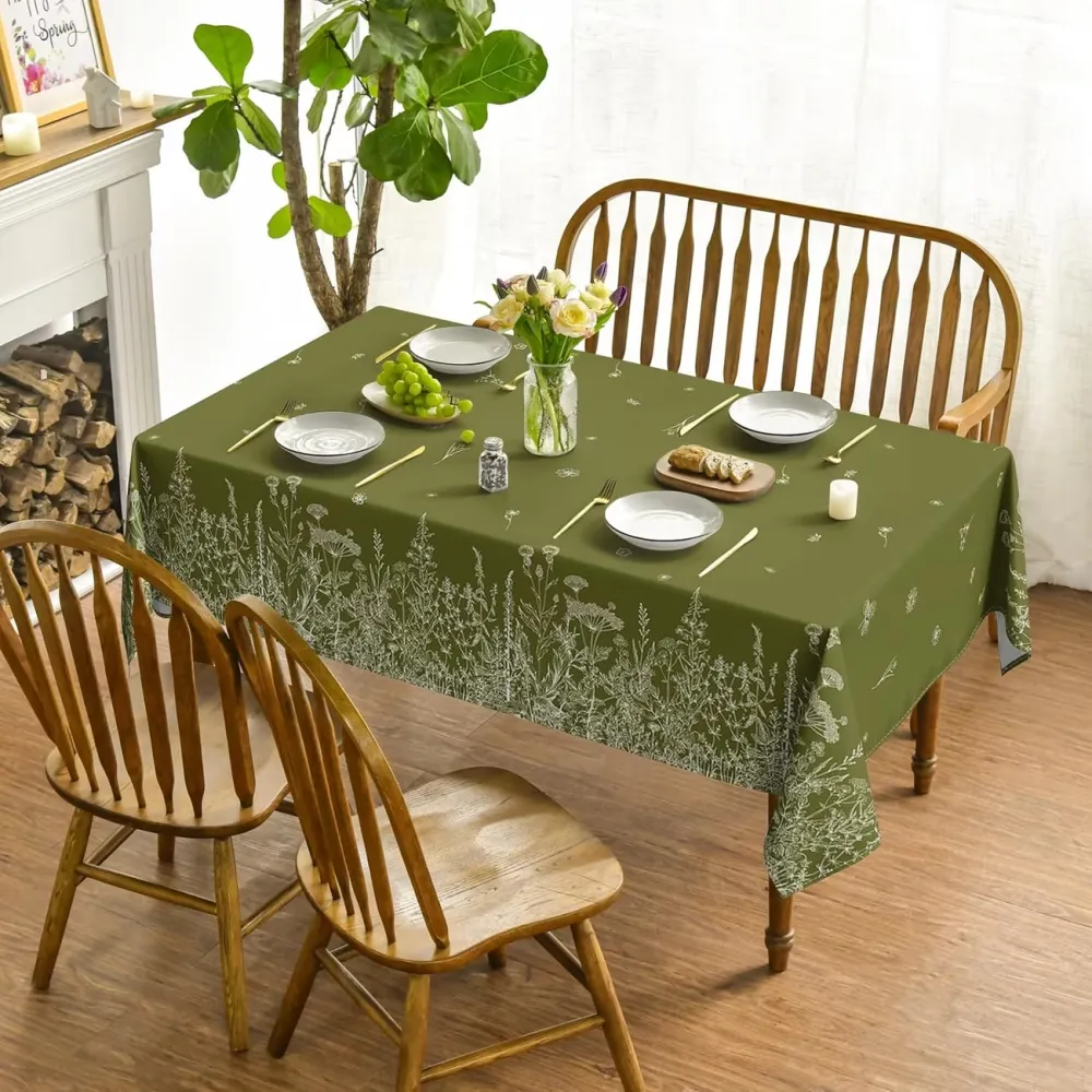 Wildflower Print Tablecloth