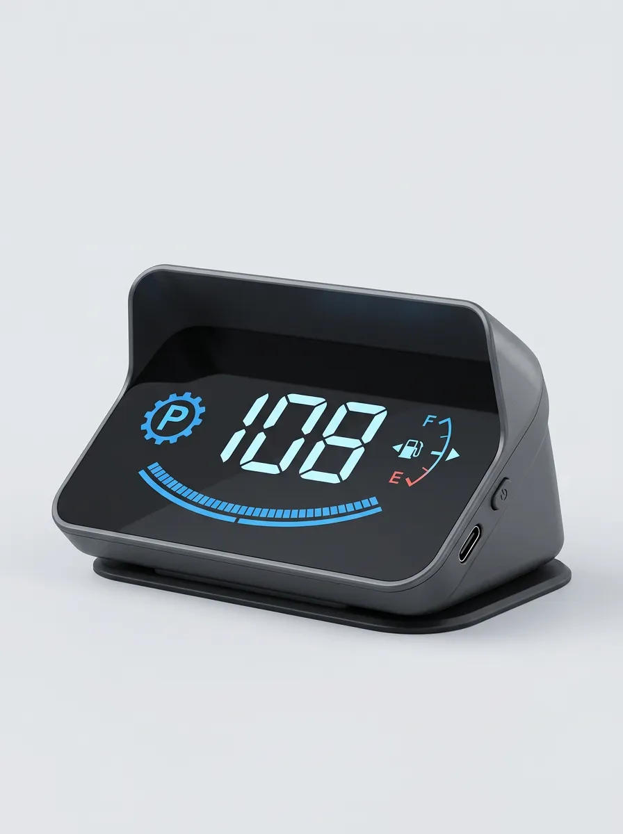 Compact-Form Digital-Speedometer Head-Up HUD Car HUD Display