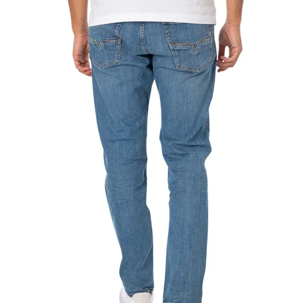 Regular-Taper Denim Jeans