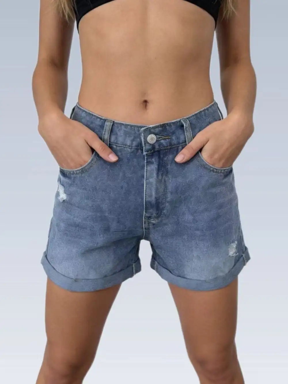 Modern Fit High Waist Shorts
