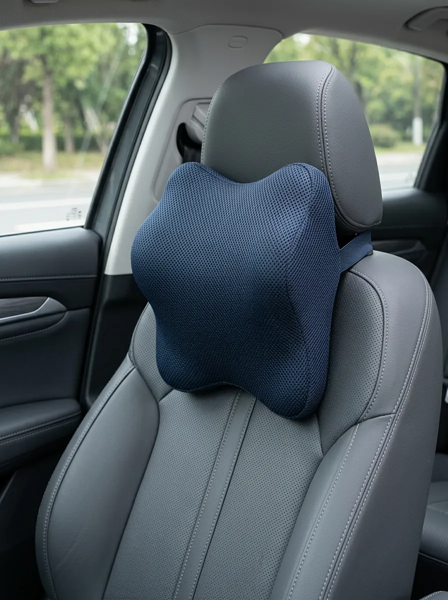 Refined Classic-Look Car Neck Support Pillow