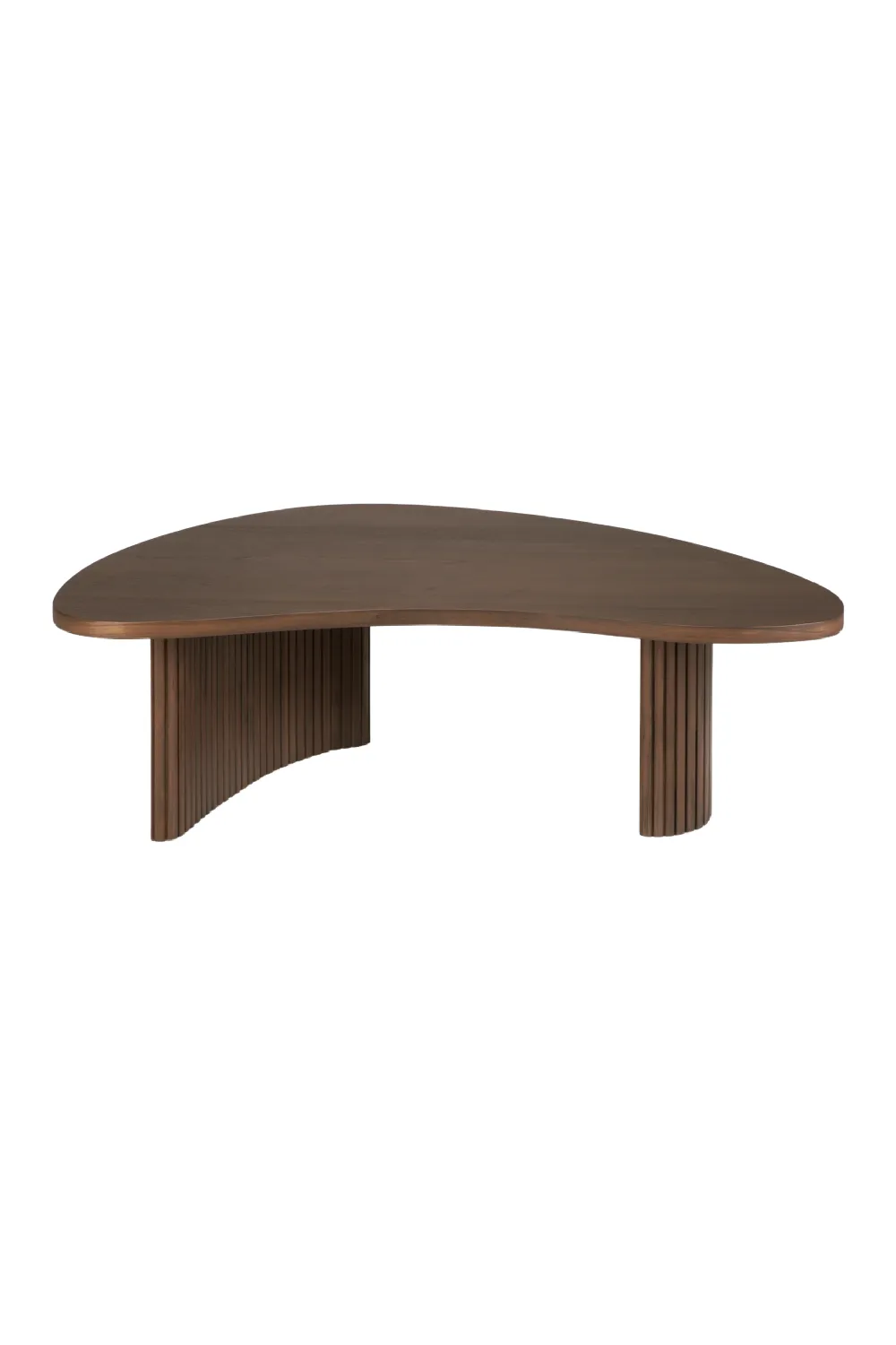 Rounded Pebble-Shaped Coffee Table