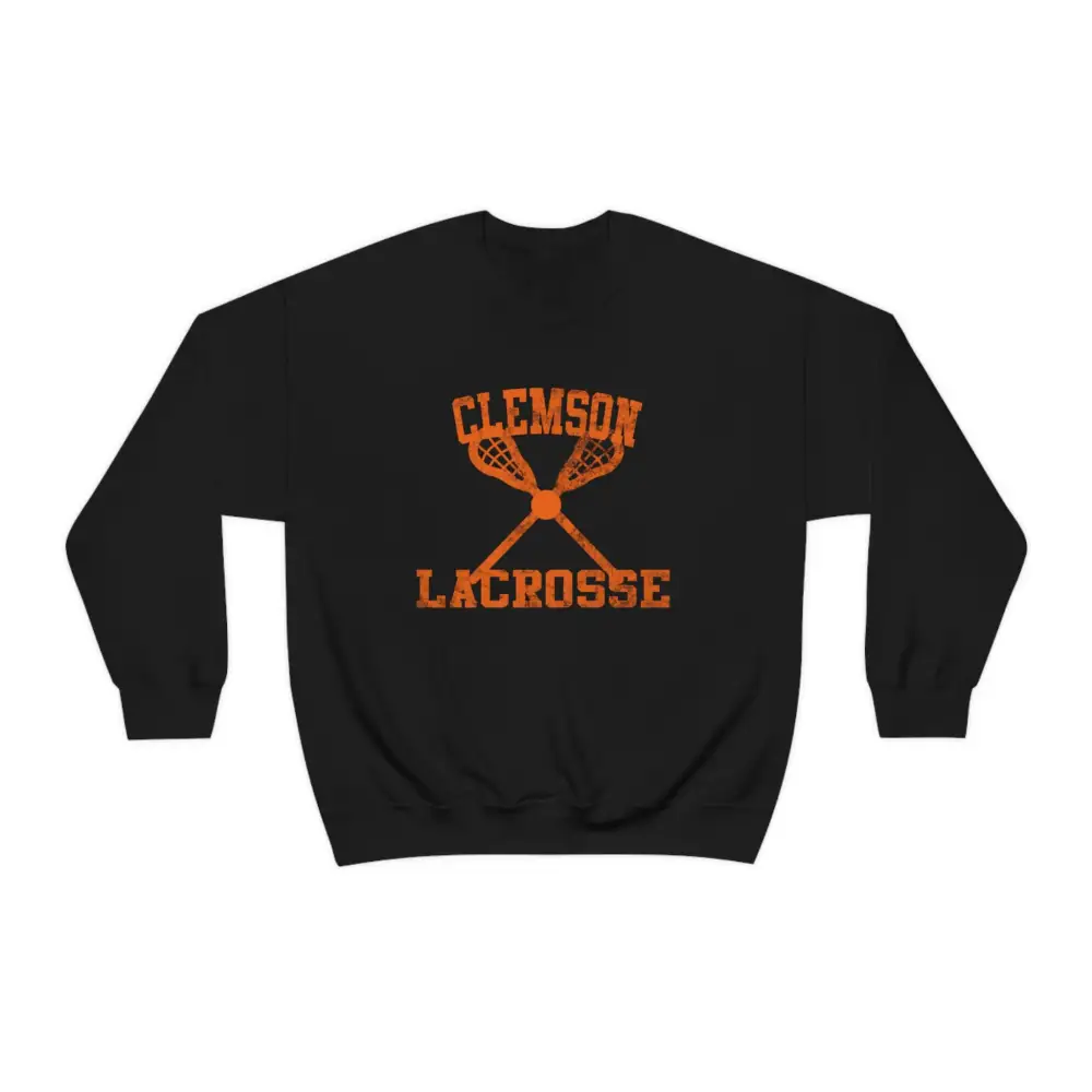 Vintage Lacrosse Graphic Crewneck Sweatshirt
