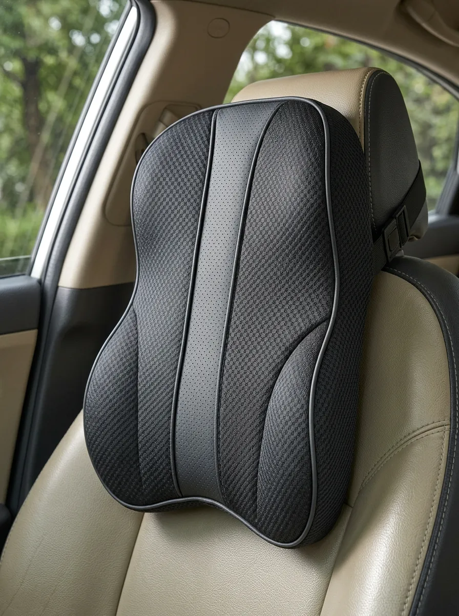 Ergonomic Memory Foam Car Support Pillow
