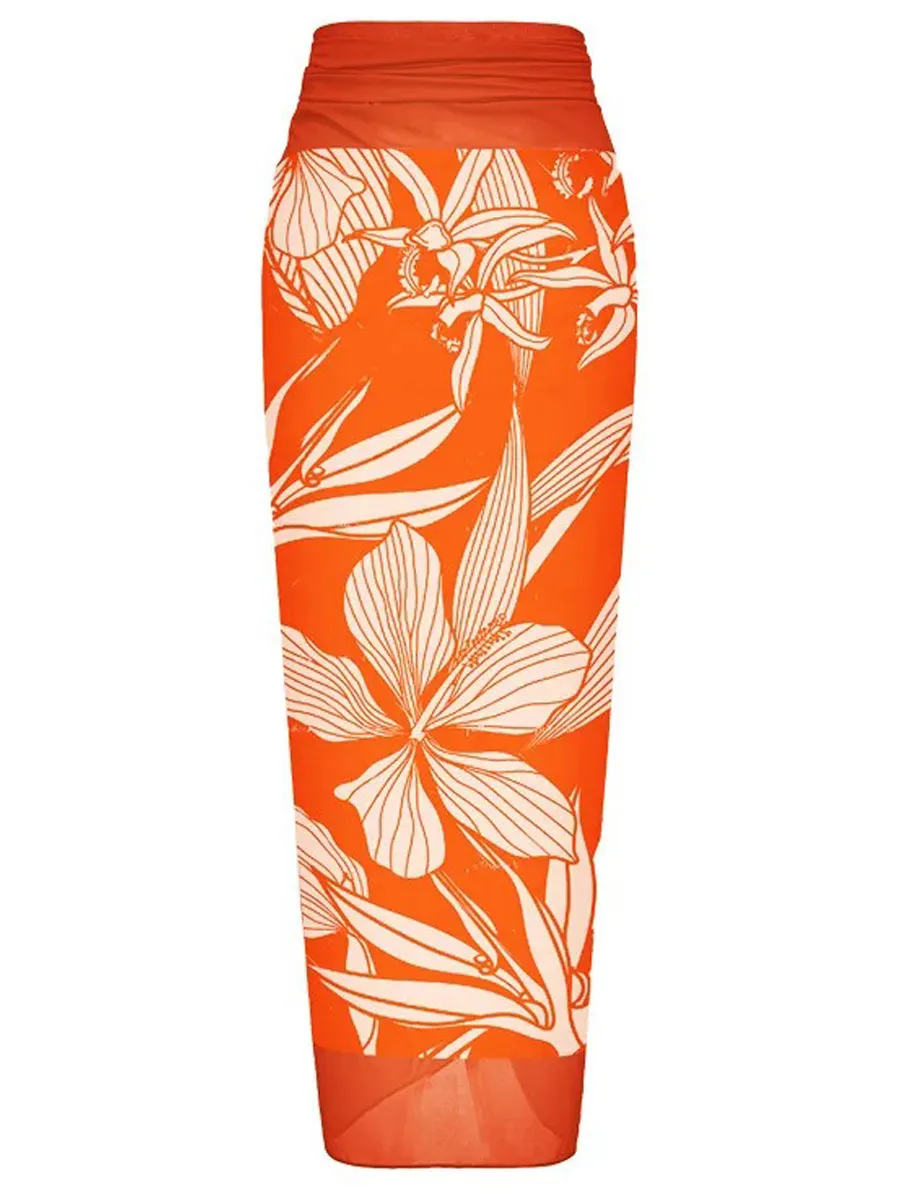 Octavia Floral Print Swimsuit Set
