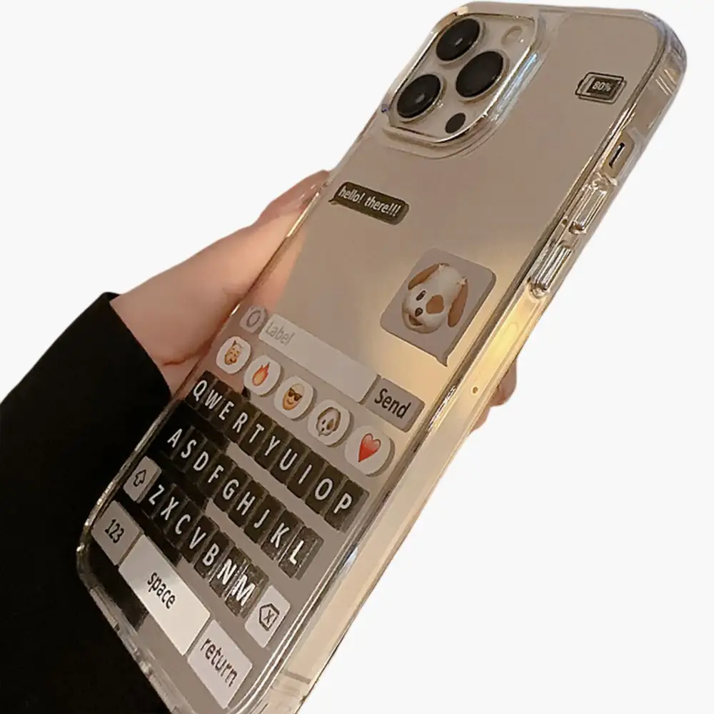 Mirror Graphic Phone Case
