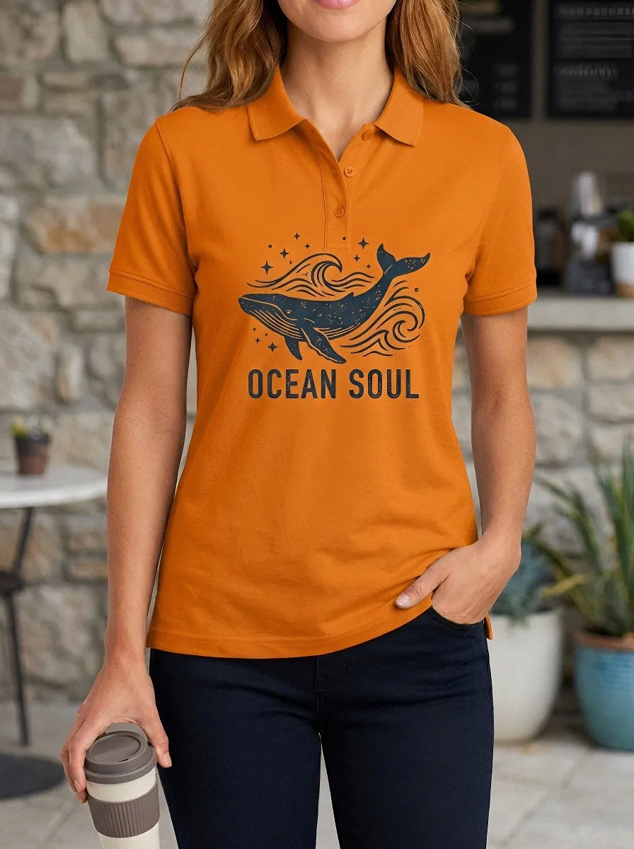Ocean Soul Whale Casual Shirt