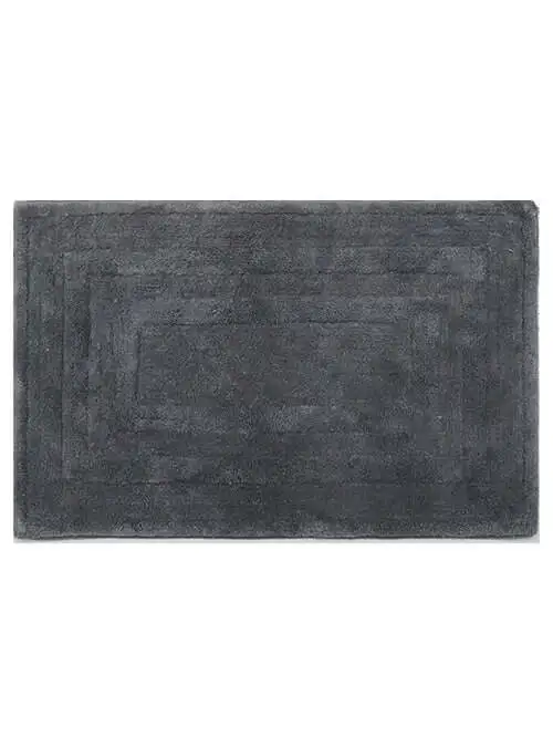 Everyday Design Absorbent Striped Contemporary Cotton Bathroom Mat