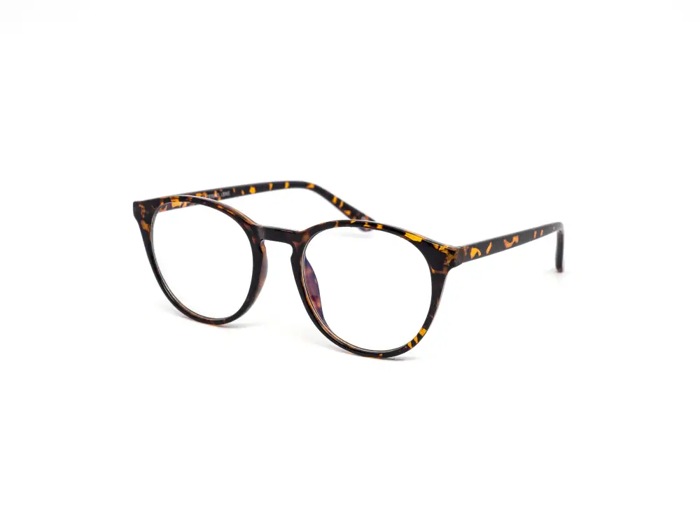 Twelve-Piece Minimalist Round Light Glasses