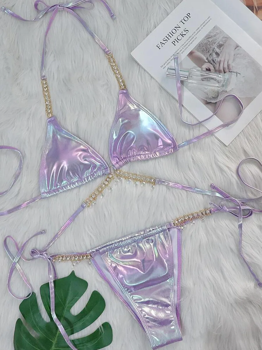 Luciana Crystal Diamond Bikini