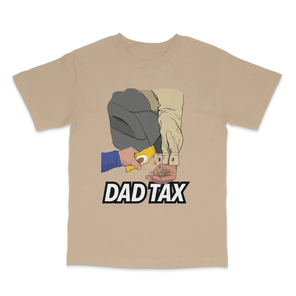Dad Snack Graphic Cotton Tee