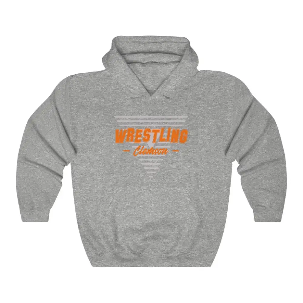 Everyday Triangle Emblem Wrestling Graphic Pullover Hoodie