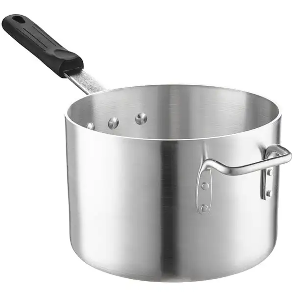 Everyday Aluminum Sauce Pan with Silicone Handle