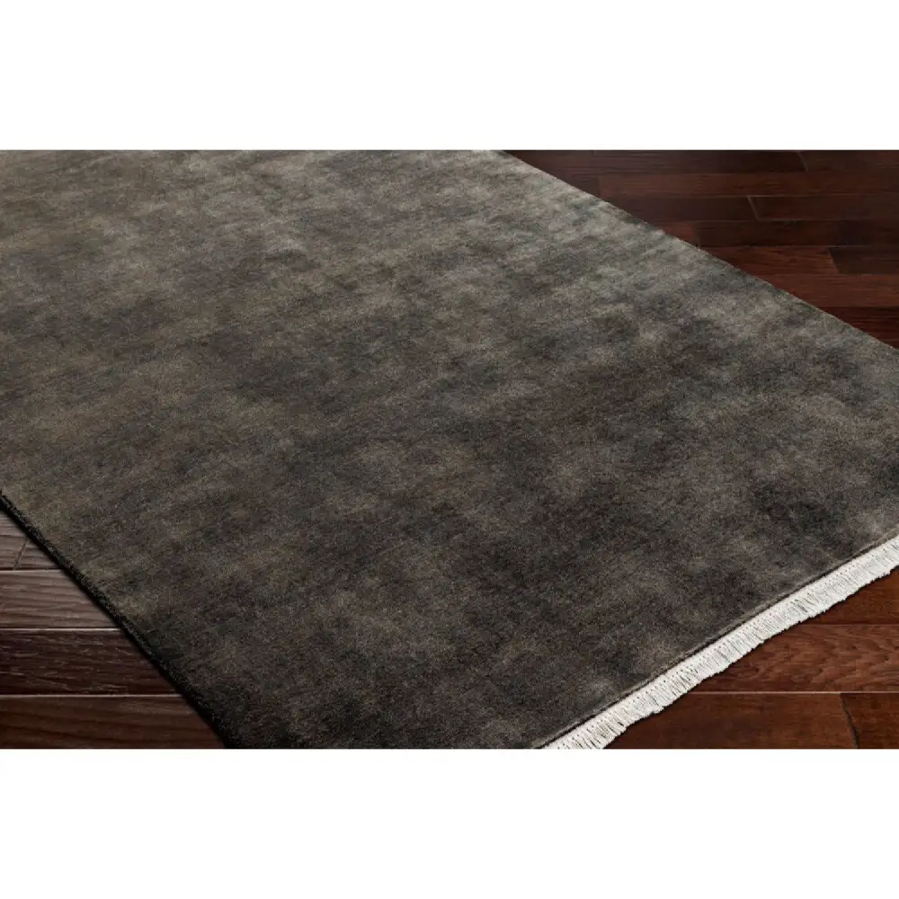Hand-Loomed Wool Fringe Table Runner