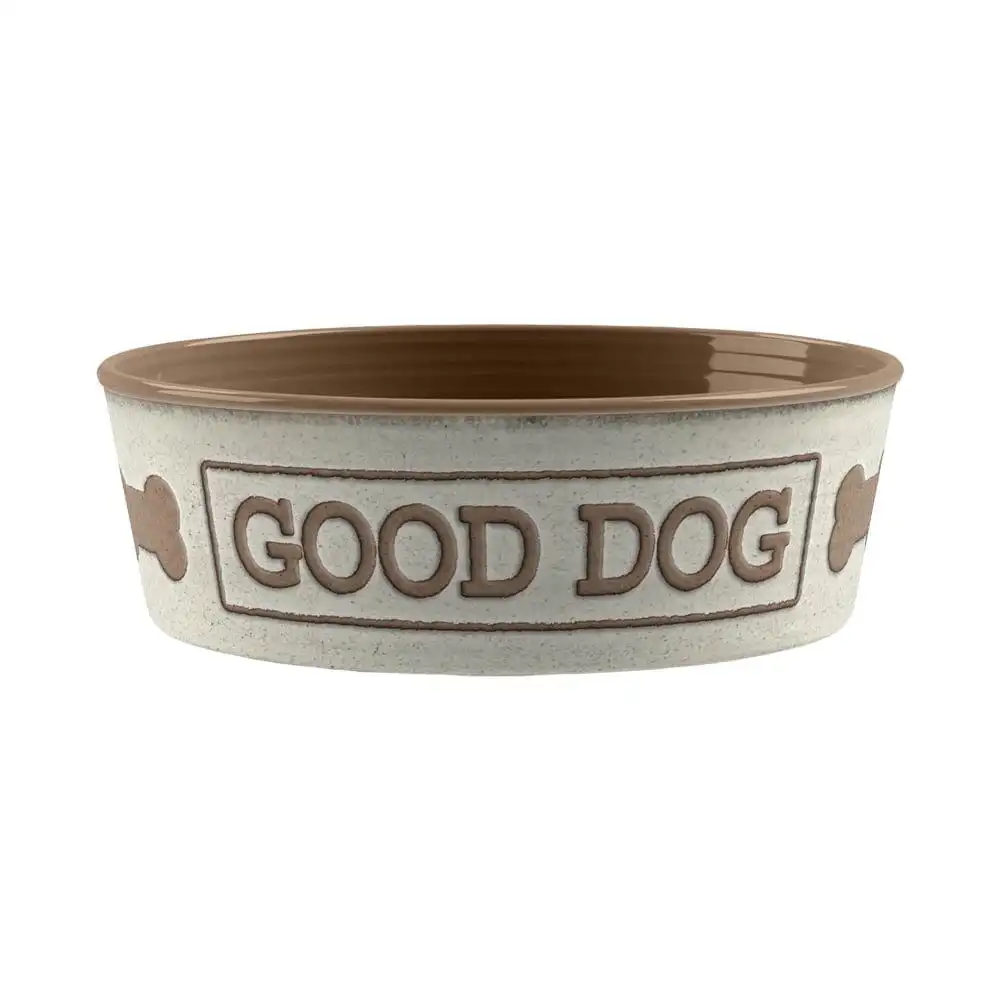 Good Dog Lettered Pet Bowl