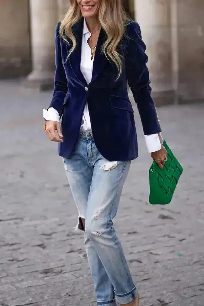 Tailored Relaxed Blazer