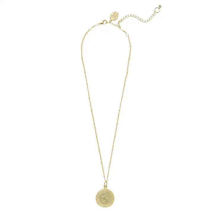 Coin Dainty Statement Necklace