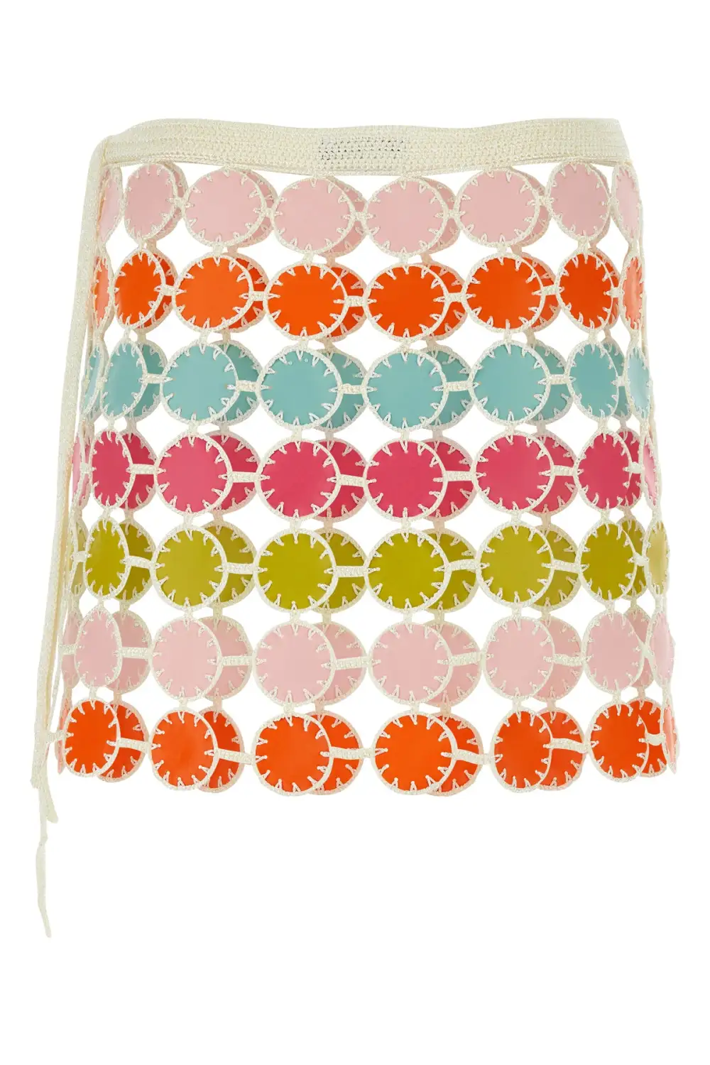 Refined Mini Crochet Skirt