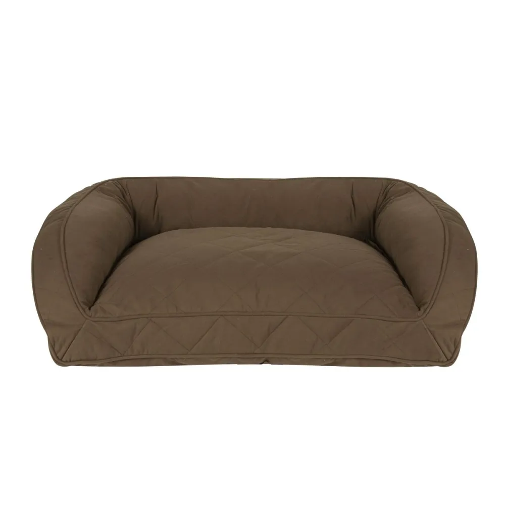 Bolster Quilted Playful Simple Pet Bed