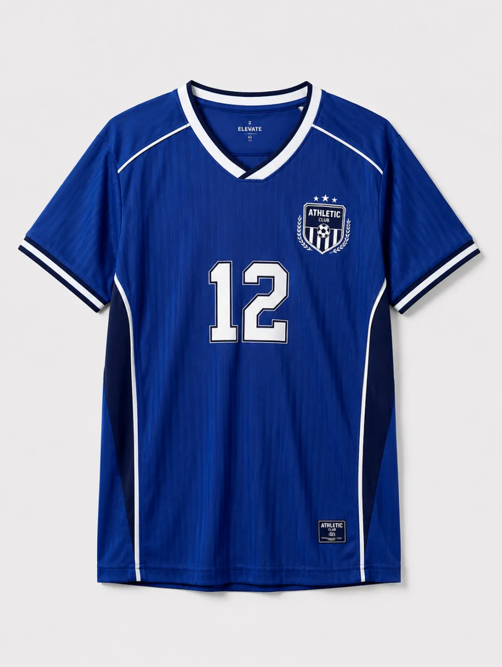 Unisex Soccer Fan Athletic Club Number 12 Printed Jersey