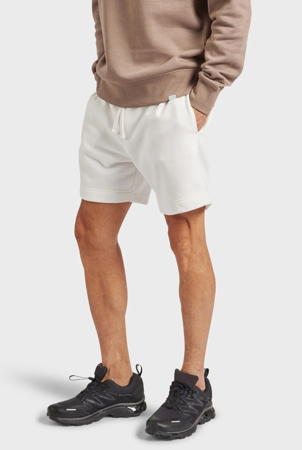 Soft Knit Elastic Waist Casual Lounge Shorts