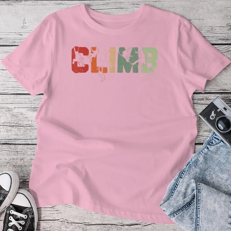 Rock Climbing Bouldering Enthusiasts For Women Women T-shirt