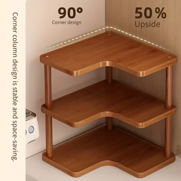 3-Tier Corner Cup Organizer