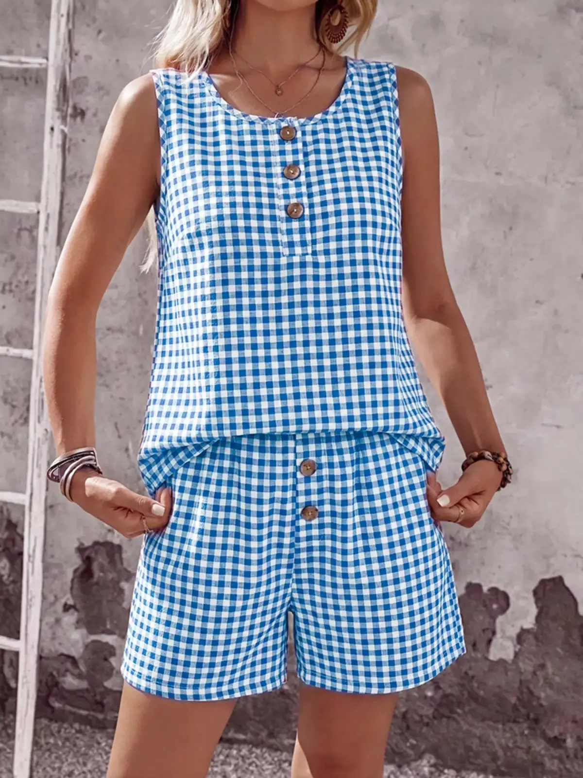 Relaxed Relaxed Everyday Top and Shorts Matching Set