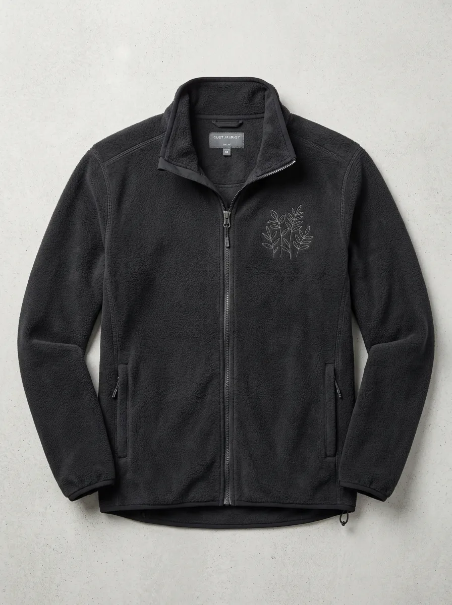 Nature Botanical Leaf Fleece Jacket