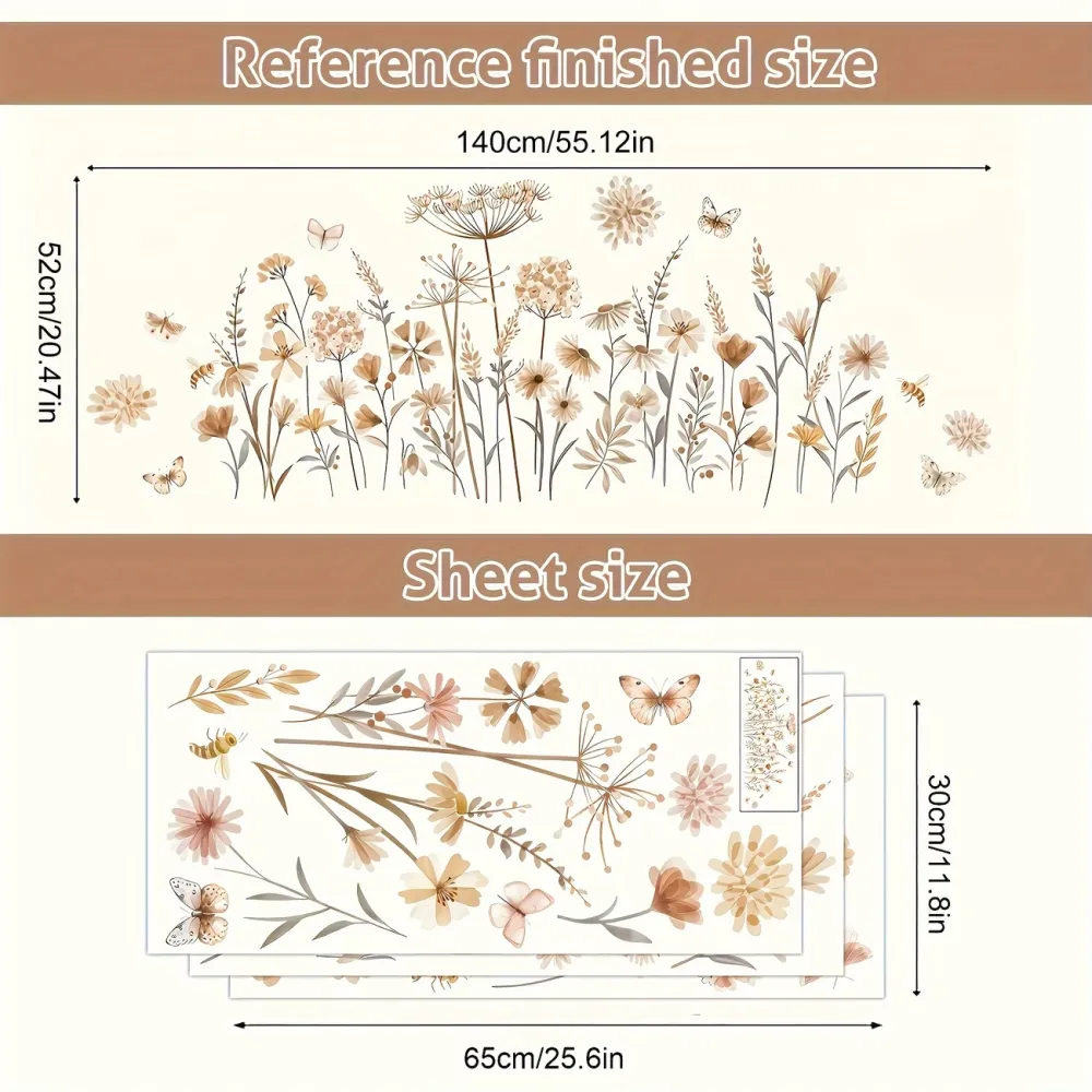 Wildflower Wall Stickers