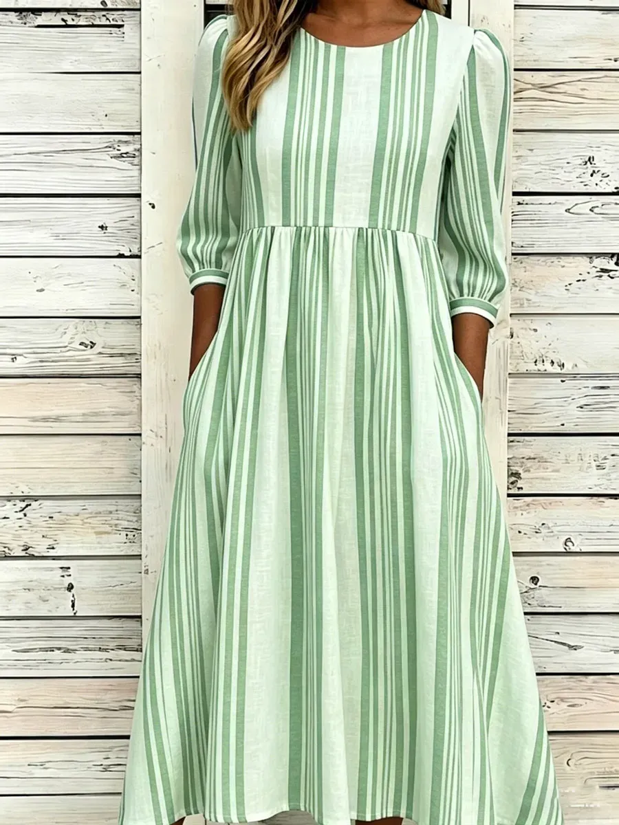 Women's floral printed casual dress