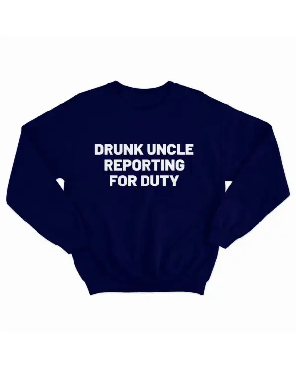 Domineering Mature Man Fleece Crewneck
