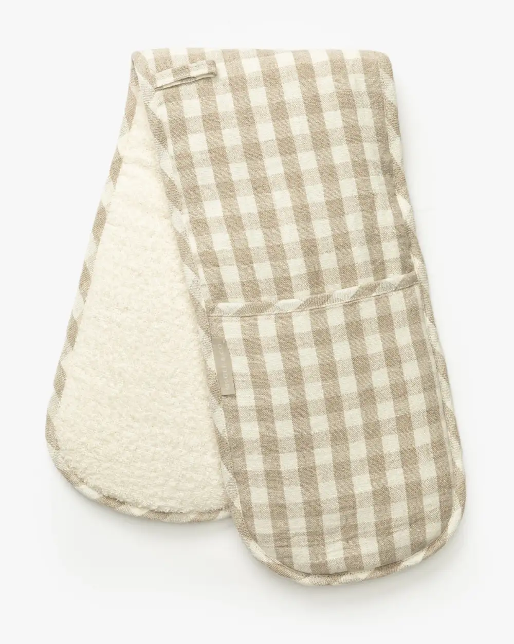 Checkered Linen Kitchen Accessory