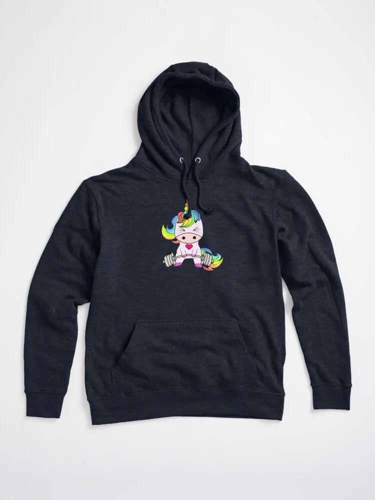 Funny Unicorn Weightlifting Hoodie