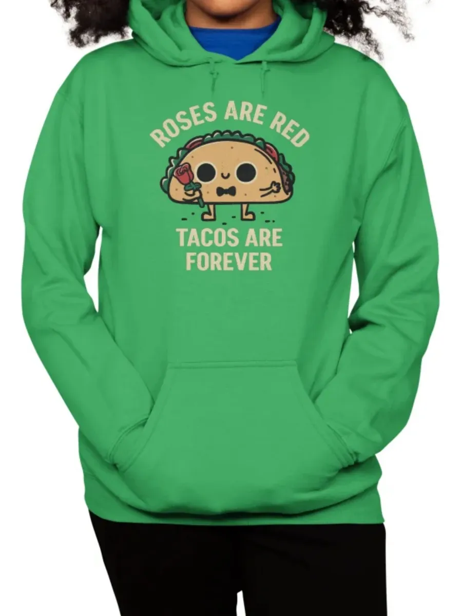 Cute Taco Graphic Hoodie