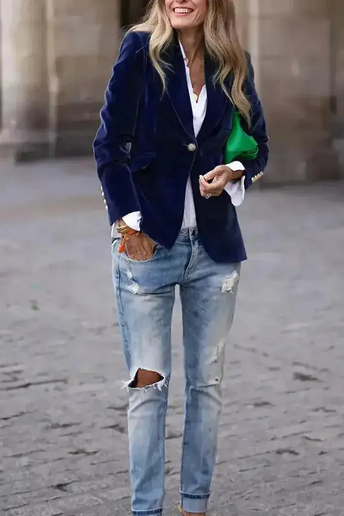 Tailored Relaxed Blazer