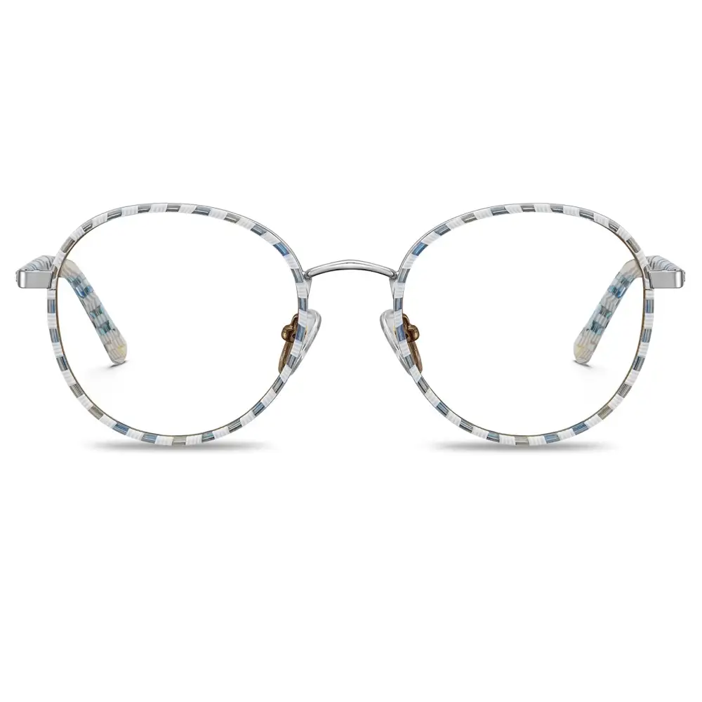 Round Full Rim Lightweight Blue Light Eyewear