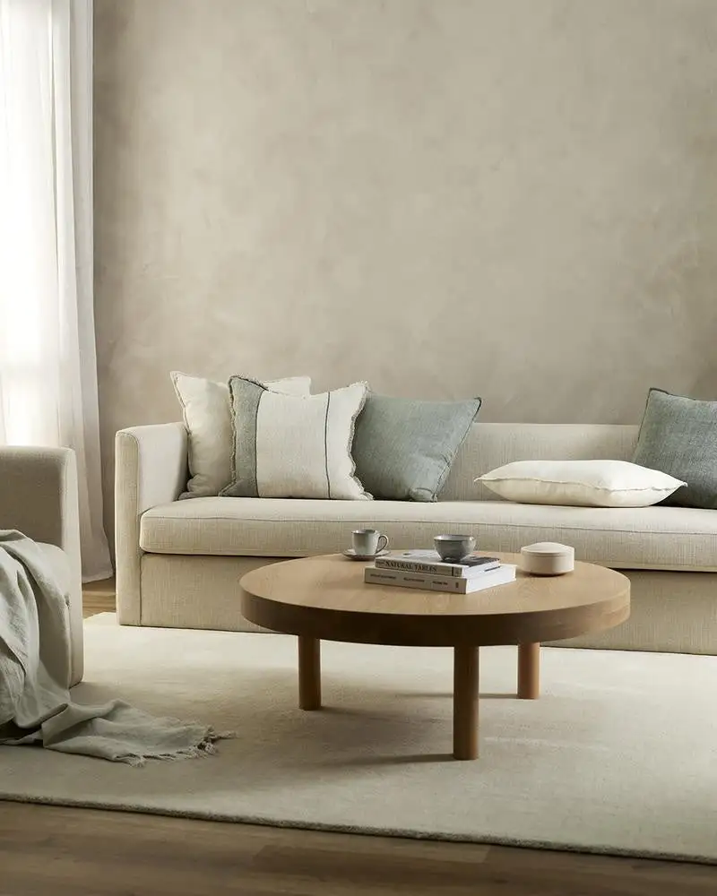 Wool Contemporary Textured Area Rug