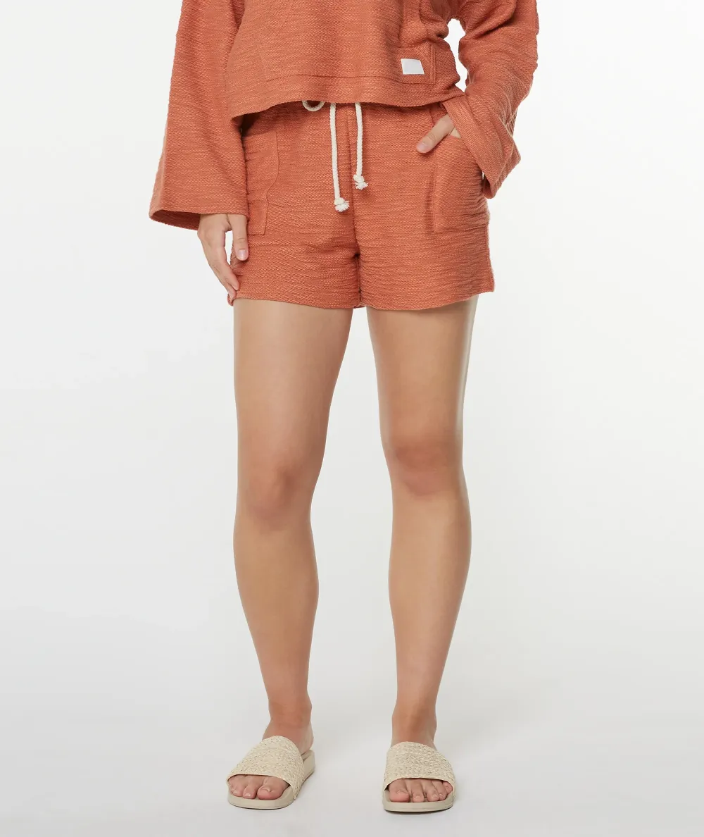 Side Patch Pocket Cinched Shorts