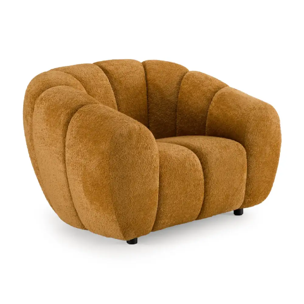 Channel Upholstered Lounge Chair