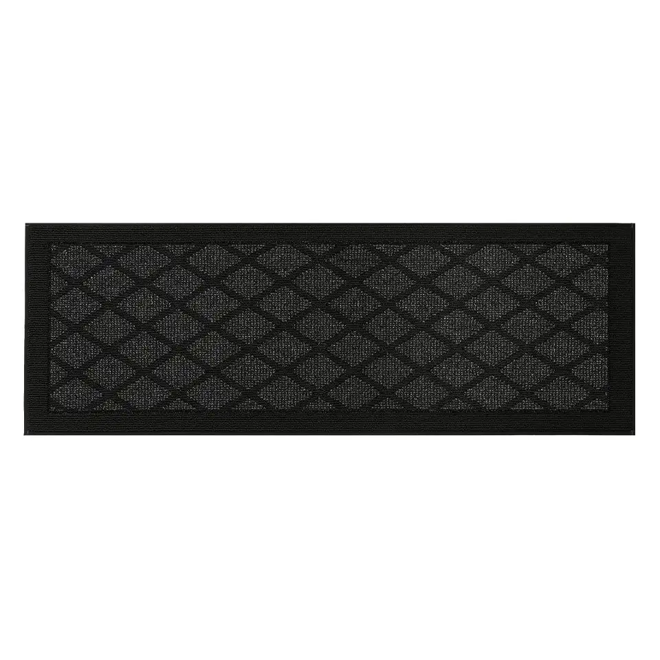 Diamond Pattern Door Runner Rug
