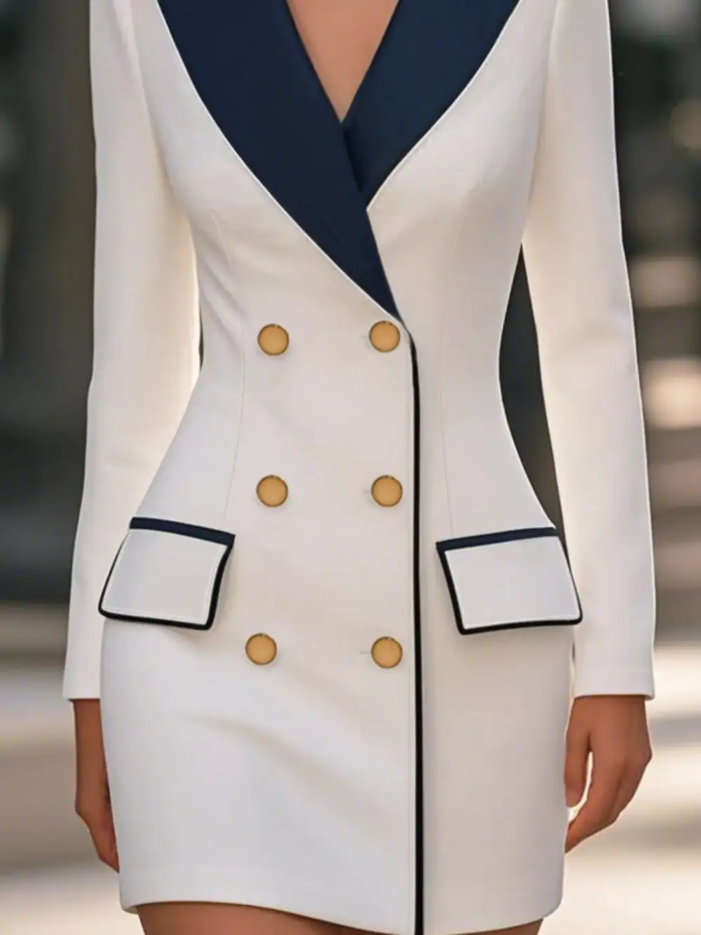 Refined Classic Casual Dress