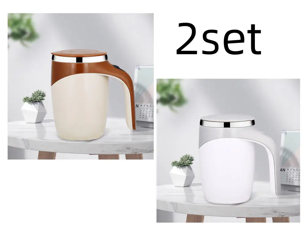 Rotating Rechargeable Coffee Cup