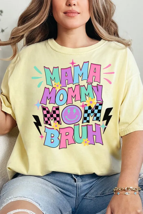 Colorful Fun LettersCotton Tee