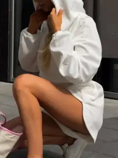 Drawstring Pocketed Hoodie and Shorts Matching Set