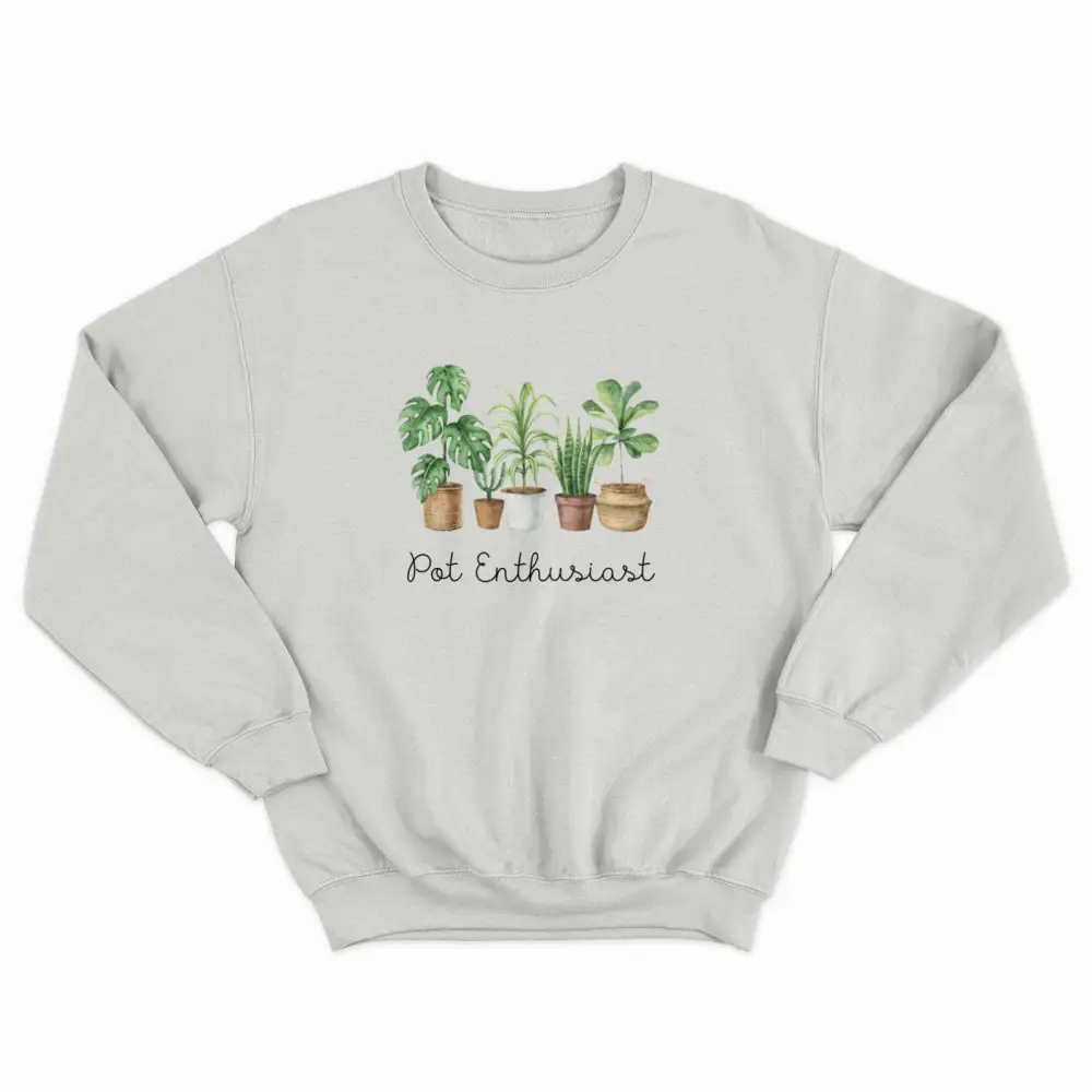Plant Pot Fleece Crewneck