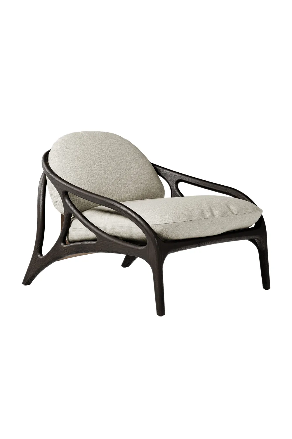 Chenille Lounge Chair
