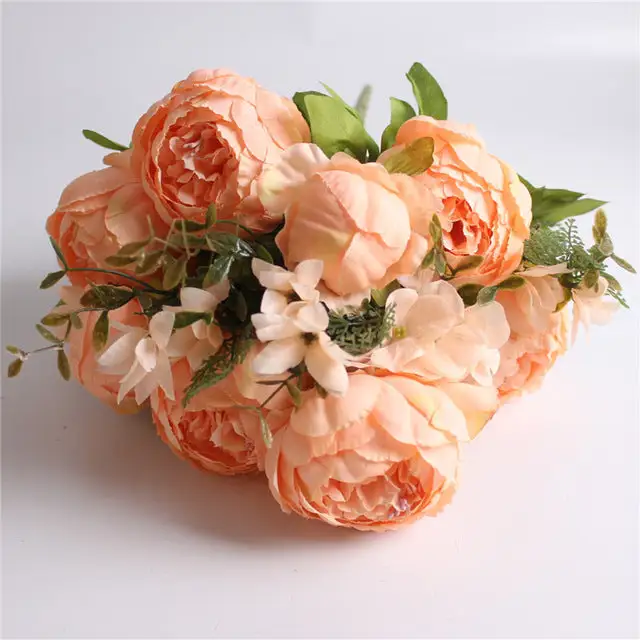 Room Artificial Peony Bouquet